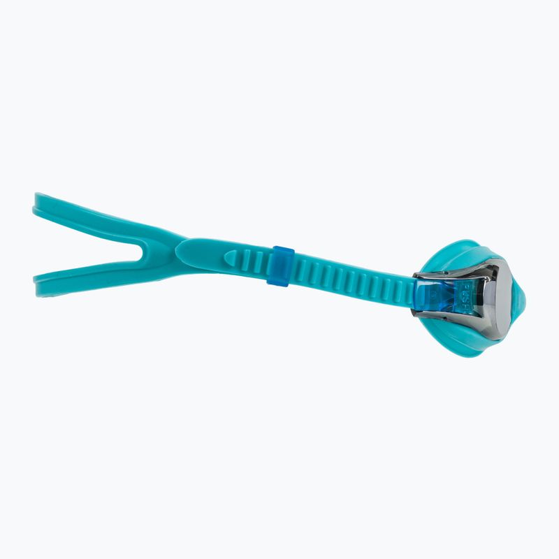 Ochelari de înot pentru copii TYR Swimple Metallized silver / blue 3