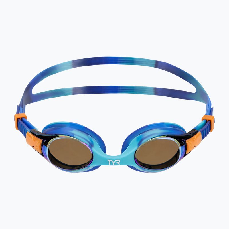 Ochelari de înot pentru copii TYR Swimple Tie Dye Mirrored blue / multi 2