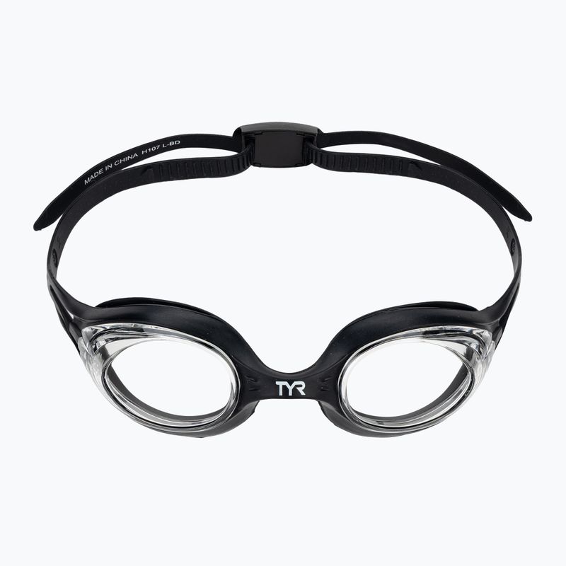 Ochelari de înot pentru copii TYR Hydra Flare black / cear 2