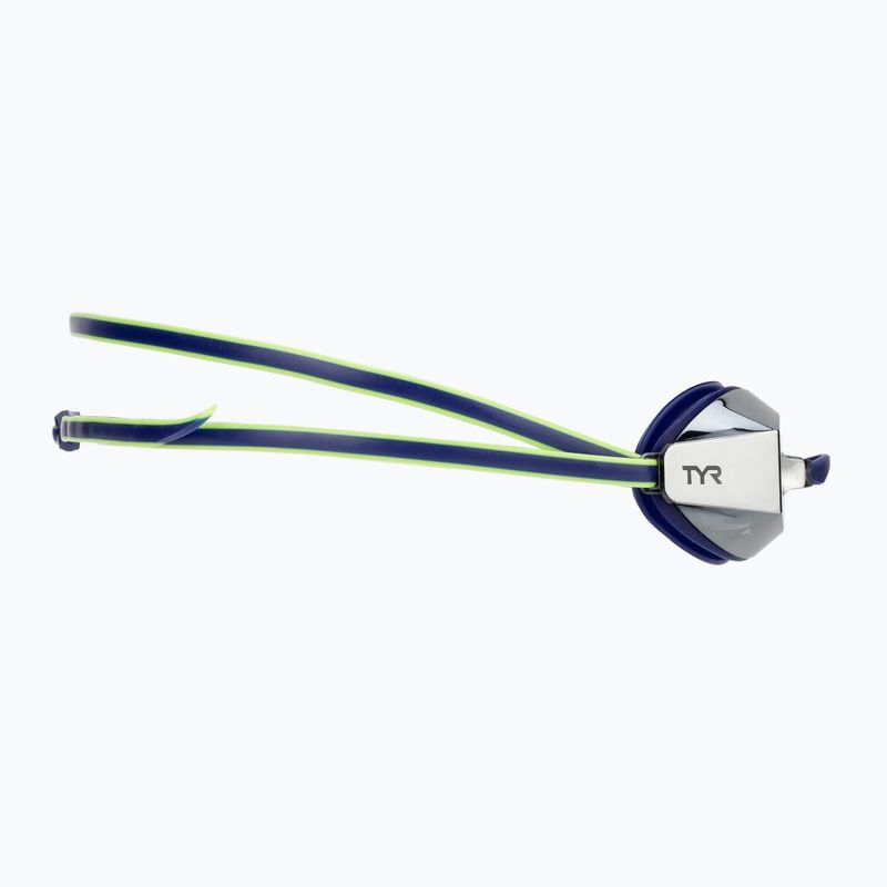 Ochelari de înot TYR Blackops 140 Ev Racing Mirrorednavy/lime 3