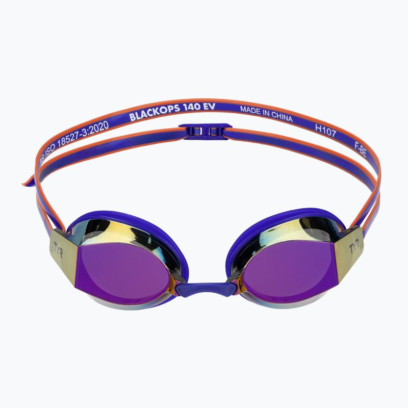 Ochelari de înot TYR Blackops 140 Ev Racing Mirrored royal/multi 2
