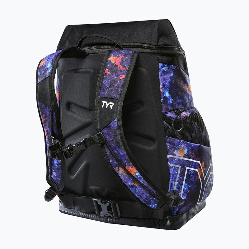 Rucsac de înot Tyr Alliance Montipora Printed 45 l purple/orange 2