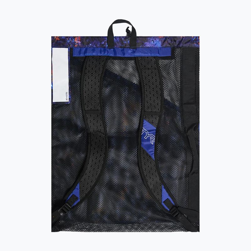 Sac de înot TYR Elite Team Mesh 40 l purple / orange 2