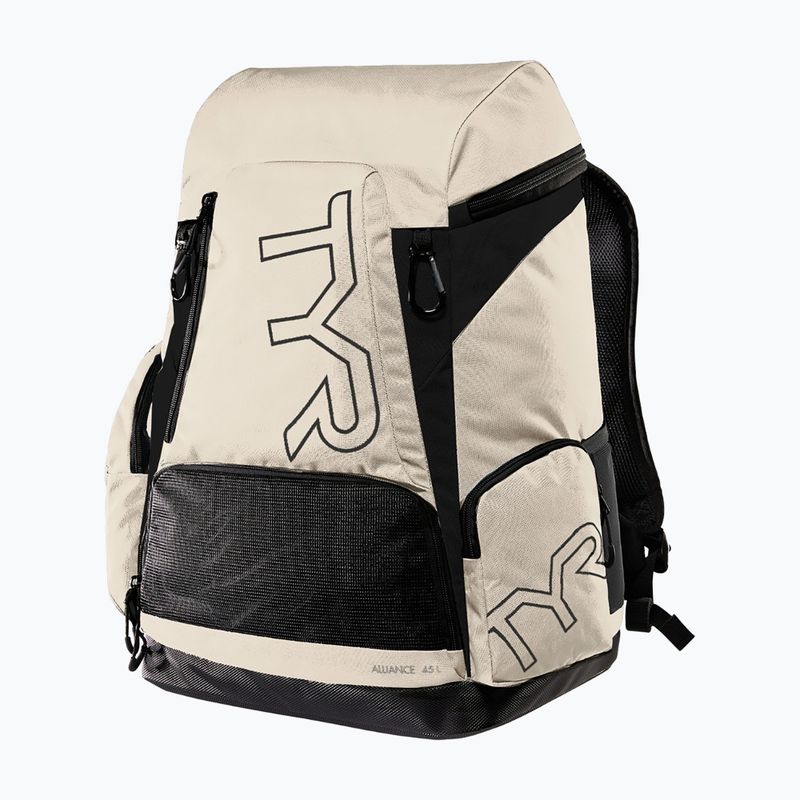 Rucsac de înot TYR Alliance Team 45 l black / sand
