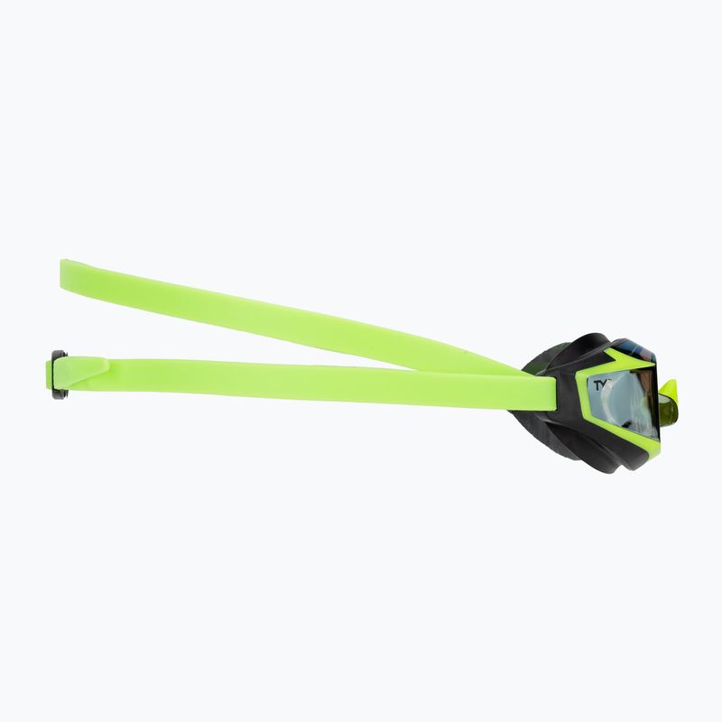 Ochelari de înot TYR Stealth-X Performance Mirrored electro lime 3