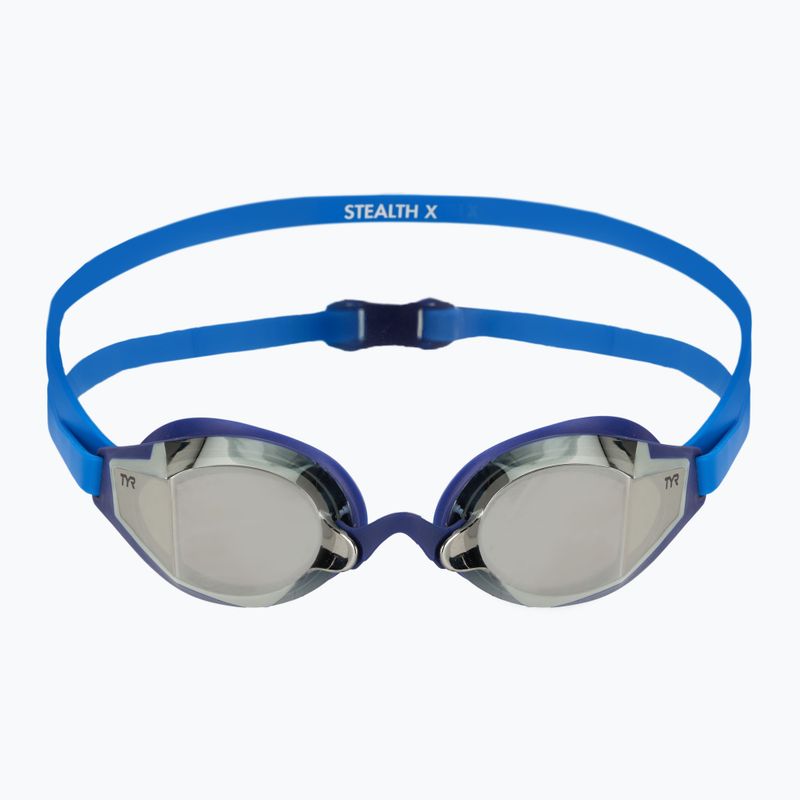 Ochelari de înot TYR Stealth-X Performance Mirrored blue / multi 2