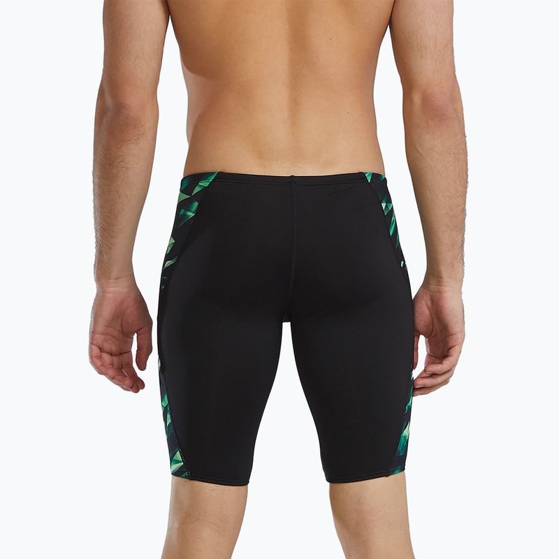 Pantaloni scurți de înot pentru bărbați Tyr Durafast Elite Triadic green 2