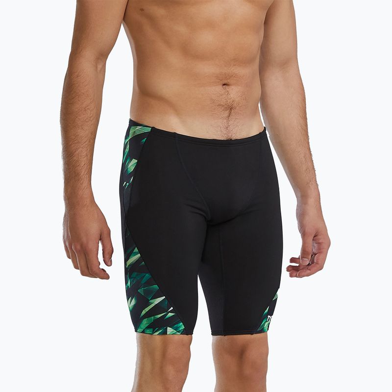 Pantaloni scurți de înot pentru bărbați Tyr Durafast Elite Triadic green 3