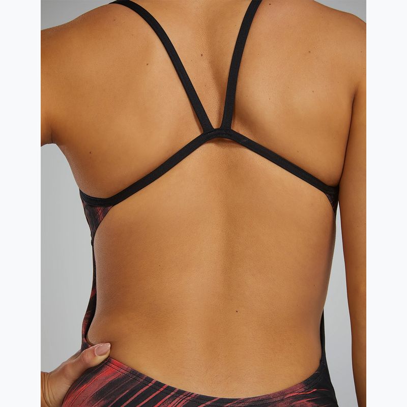 Costum de baie întreg femei Tyr Durafast Elite Cycloid Diamondfit red 7