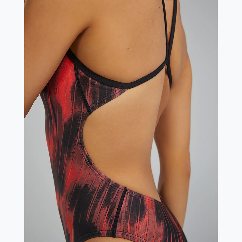 Costum de baie întreg femei Tyr Durafast Elite Cycloid Diamondfit red 8
