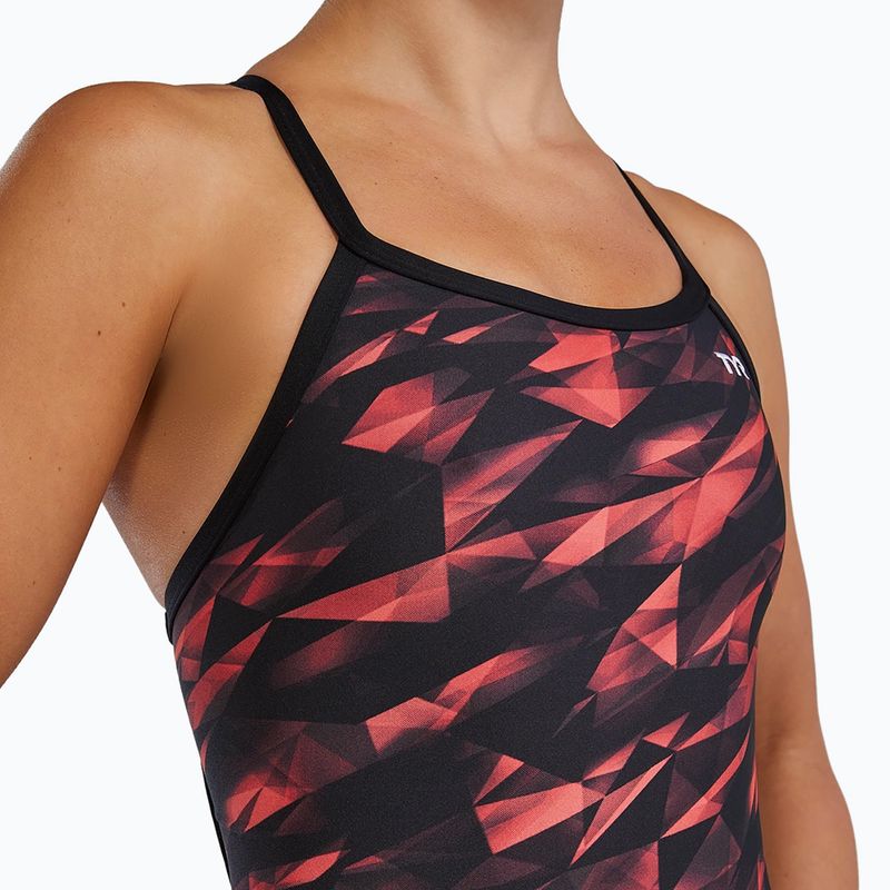 Costum de baie întreg femei Tyr Durafast Elite Triadic Diamondfit red 6