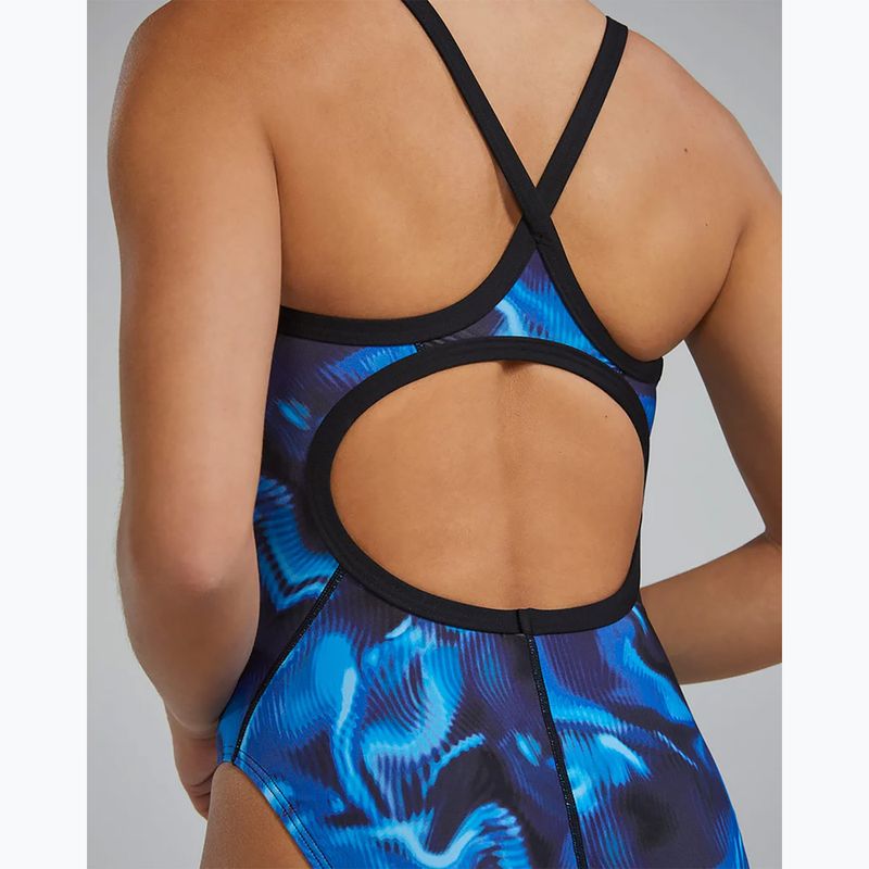 Costum de baie întreg pentru femei TYR Durafast Elite Waveform Diamondfit blue 10