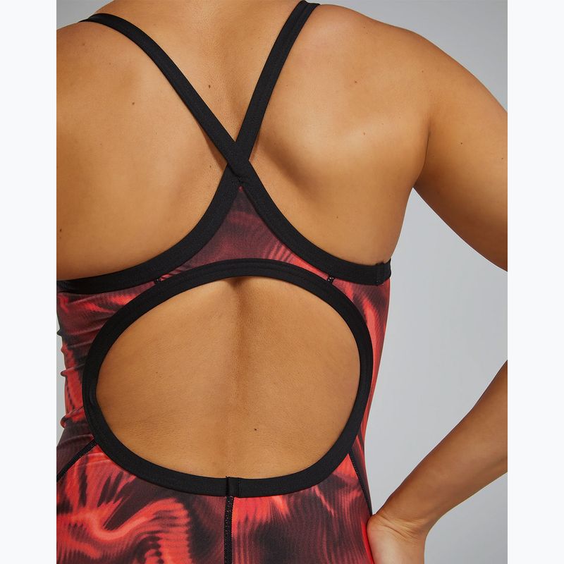 Costum de baie întreg damă Tyr Durafast Elite Waveform Diamondfit red 8