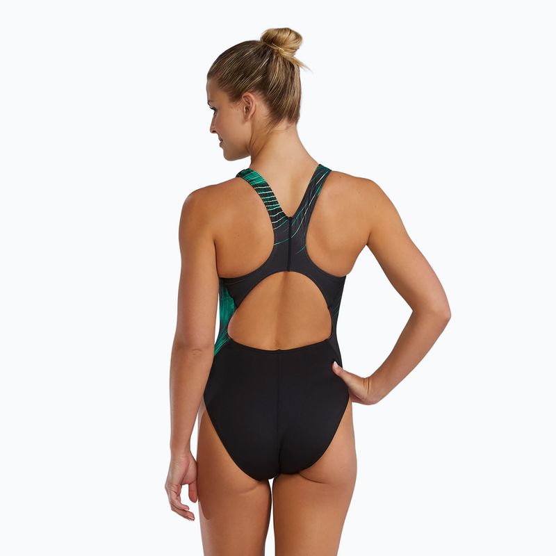 Costum de baie întreg pentru femei Tyr Durafast Elite Cycloid Maxfit green 2