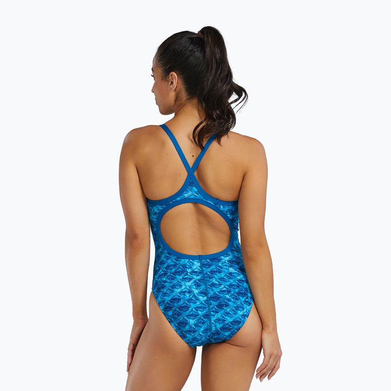 Costum de baie întreg pentru femei Tyr Durafast Elite Oceanid Diamondfit light blue/aqua 2