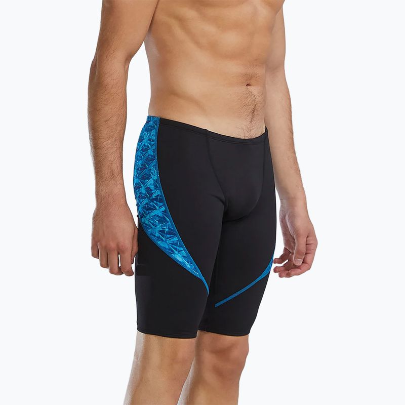 Jammer-uri de înot pentru bărbați TYR Durafast Elite Oceanid Jammer light blue/aqua 4