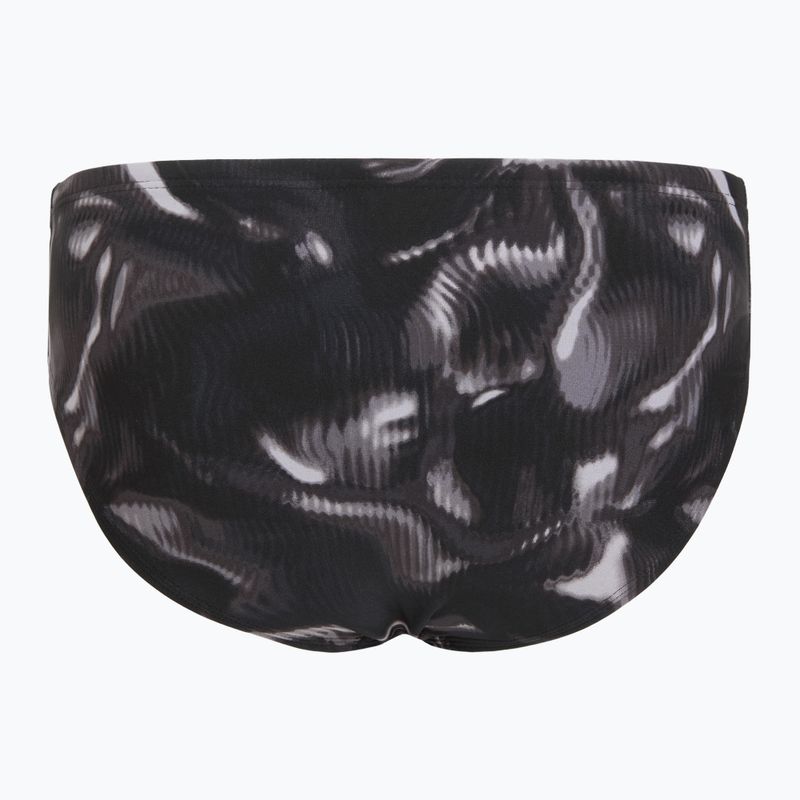 Slipuri de înot pentru bărbați TYR Durafast Elite Waveform Brief titanium 2