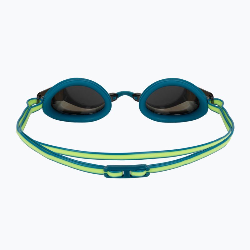 Ochelari de înot TYR Blackops 140 Ev Racing Mirrored turquoise/lime 5