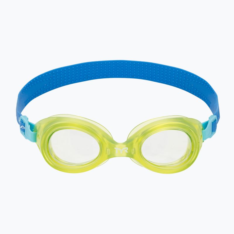 Ochelari de înot pentru copii TYR Aqua Blaze royal/lime 2
