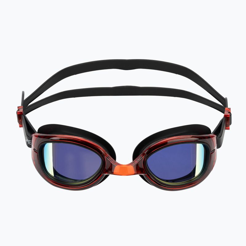 Ochelari de înot TYR Special Ops 2.0 Mirrored black/red 2