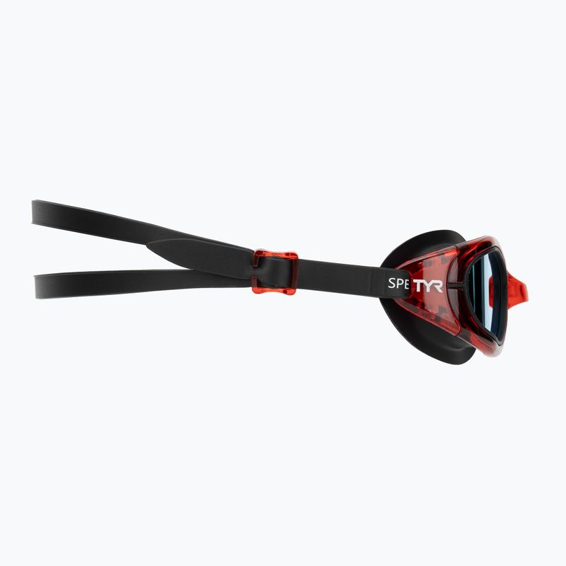 Ochelari de înot TYR Special Ops 2.0 Mirrored black/red 3