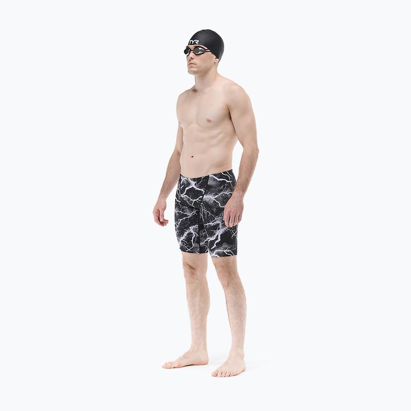 Jammer-uri de înot pentru bărbați TYR Durafast Elite Arterix Jammer titanium 5