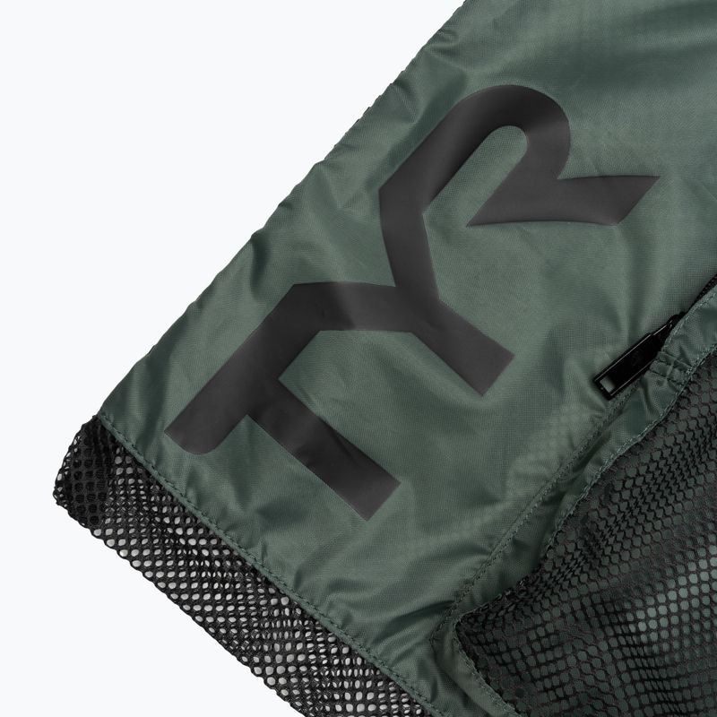 Sac de înot TYR Big Mesh Mummy 40 l olive 3