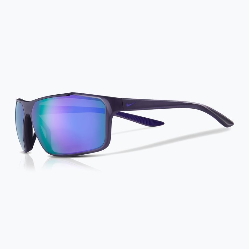 Ochelari de soare pentru bărbați Nike Windstorm matte griidiron/violet mirror 5