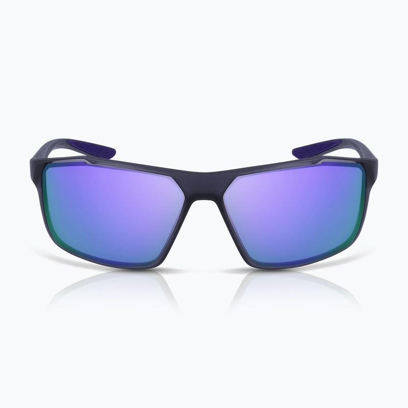 Ochelari de soare pentru bărbați Nike Windstorm matte griidiron/violet mirror 6