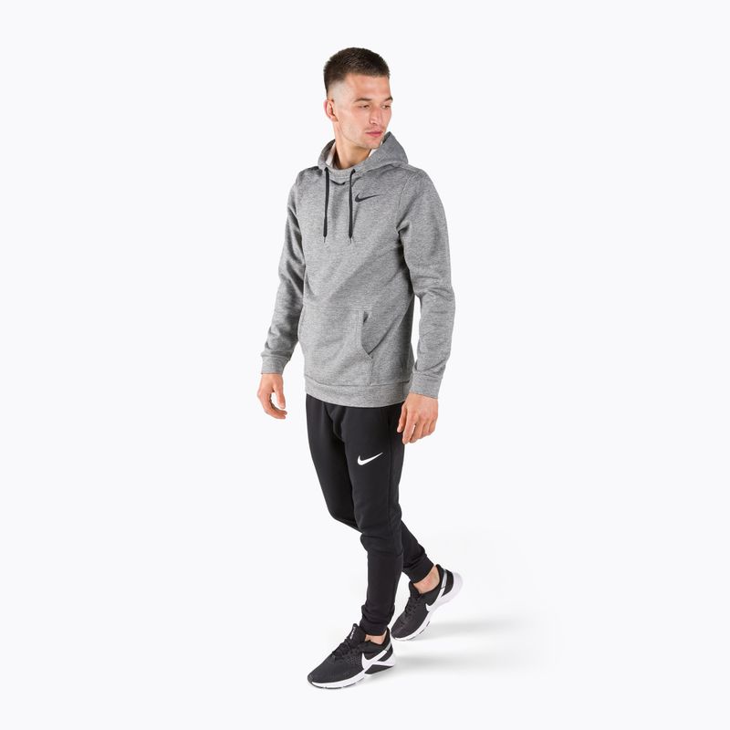 Hanorac cu glugă pentru bărbați Nike Therma 63 gri CU6214-063 2