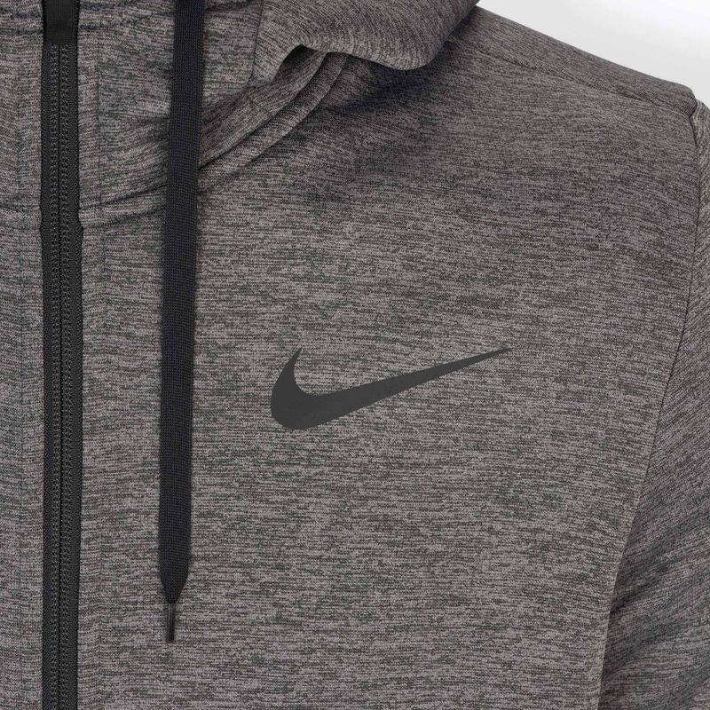 Hanorac de antrenament pentru bărbați Nike Tf Hd Fz, gri, CU6231-071 3