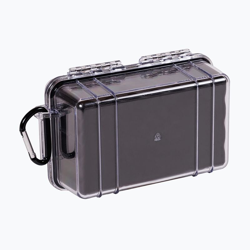 Recipient de depozitare PELI 1050 Micro Case black clear 3