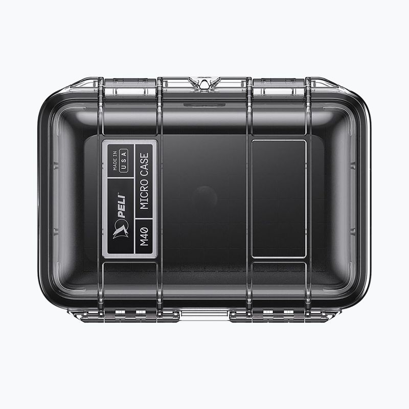 Recipient de depozitare PELI M40 Micro Case black clear 3