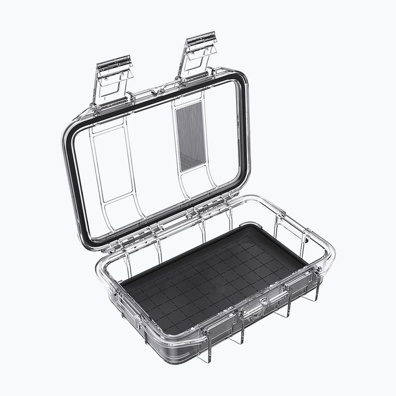 Recipient de depozitare PELI M40 Micro Case black clear 4