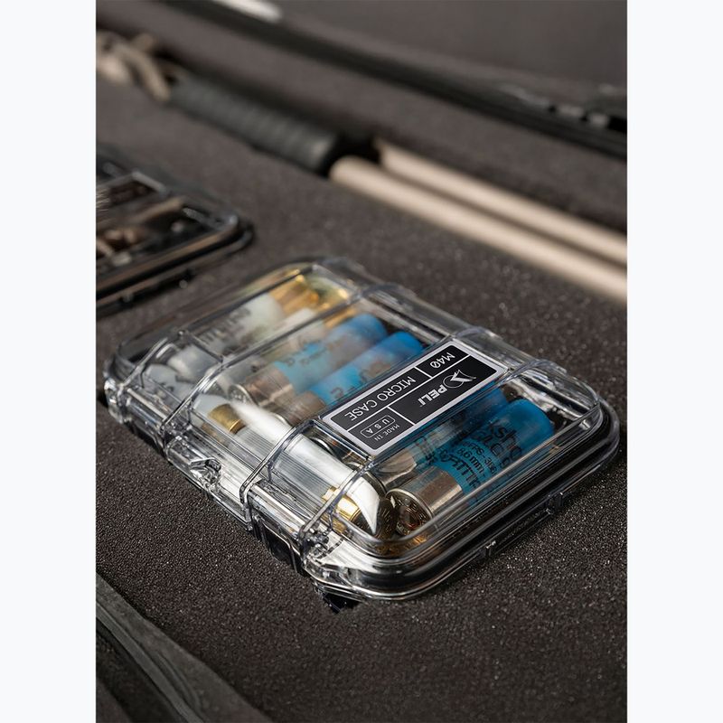 Recipient de depozitare PELI M40 Micro Case black clear 6