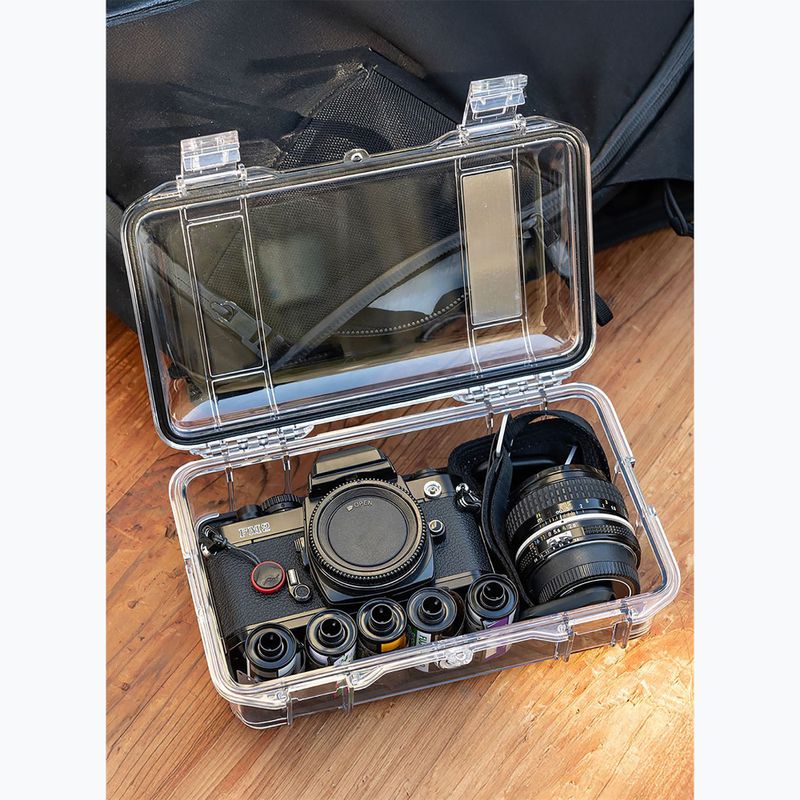 Recipient de depozitare PELI M50 Micro Case clear black 5