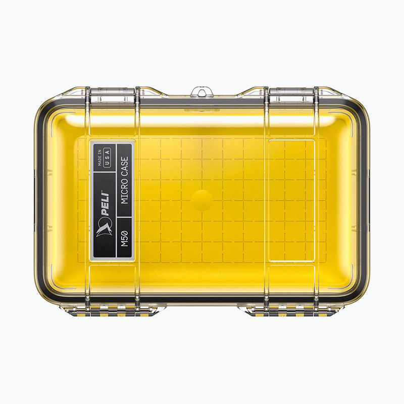Recipient de depozitare PELI M50 Micro Case clear yellow 3
