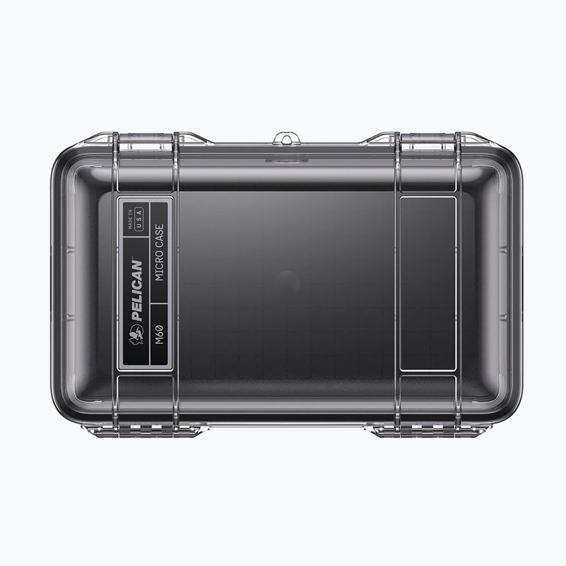 Recipient de depozitare PELI M60 Micro Case clear black 3