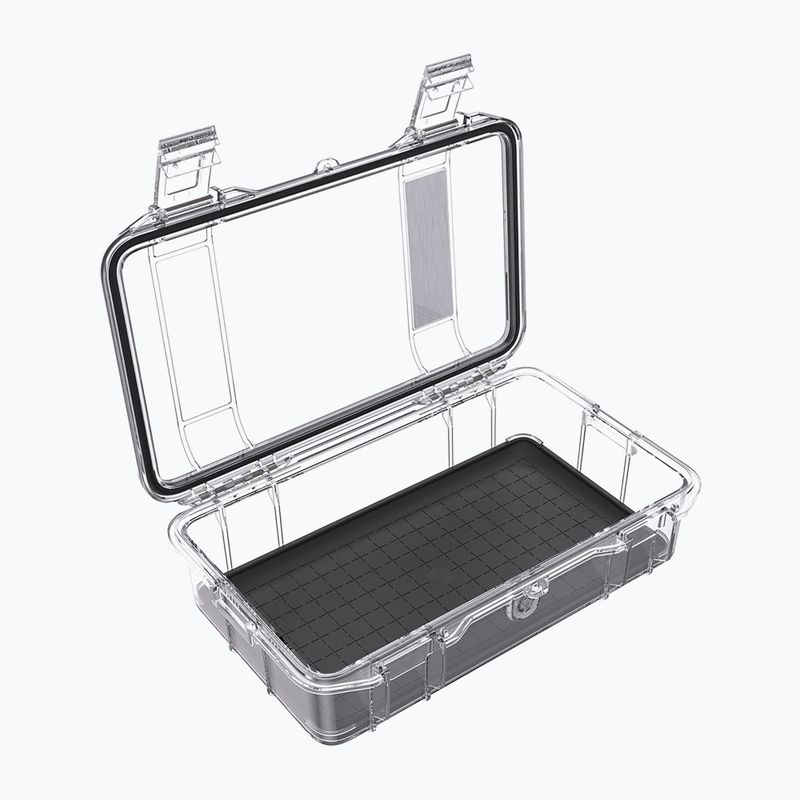 Recipient de depozitare PELI M60 Micro Case clear black 4