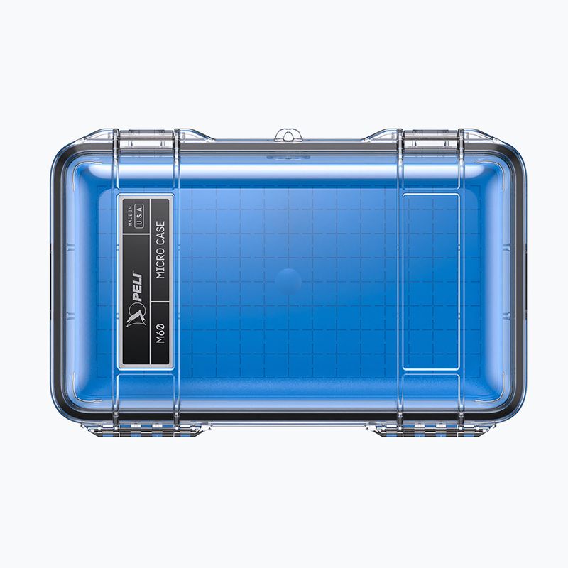 Recipient de depozitare PELI M60 Micro Case clear blue 3