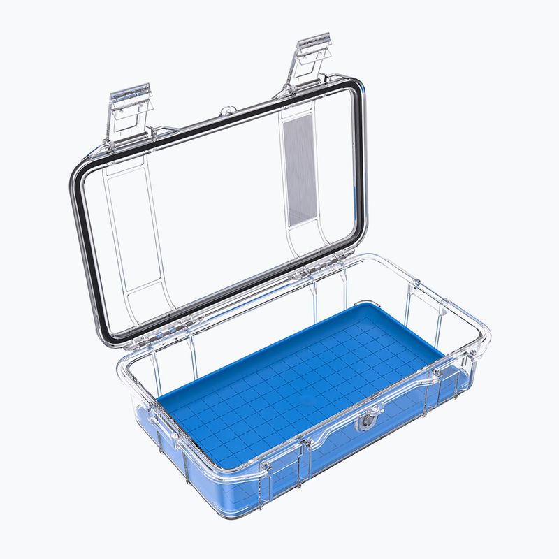 Recipient de depozitare PELI M60 Micro Case clear blue 4