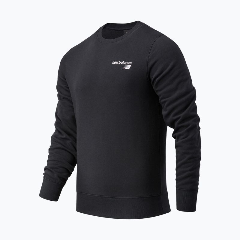 Bărbați New Balance Classic Classic Core Fleece Fleece Crew pulover negru 4