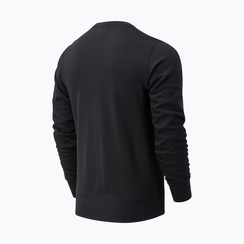Bărbați New Balance Classic Classic Core Fleece Fleece Crew pulover negru 5