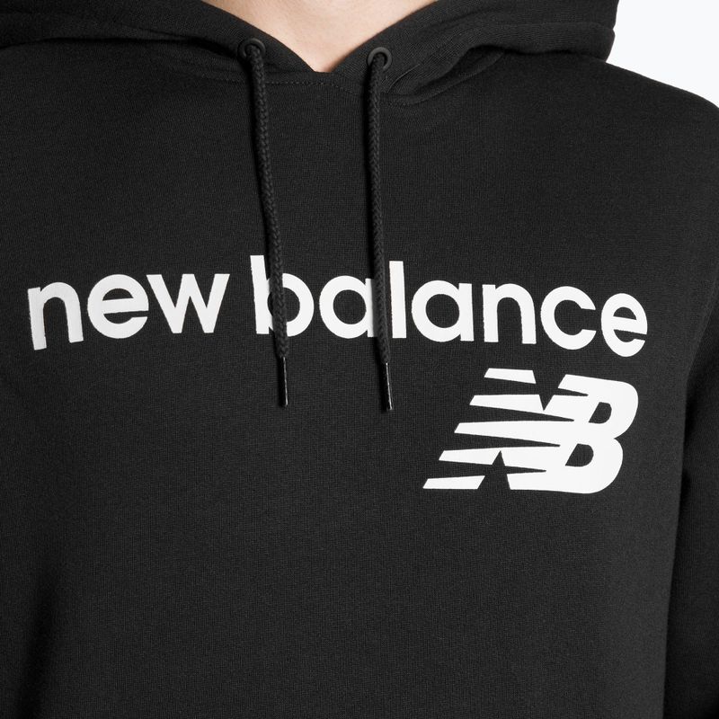 Tricou New Balance Classic Core negru pentru bărbați New Balance Classic Core negru