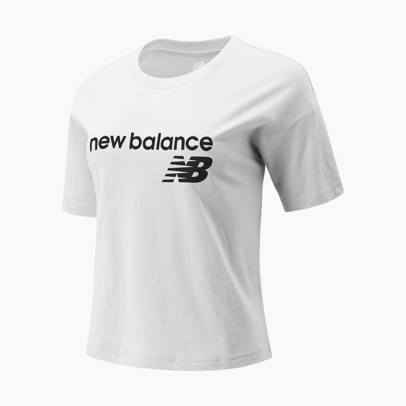New Balance Classic Core Classic Core pentru femei, tricou alb stivuit