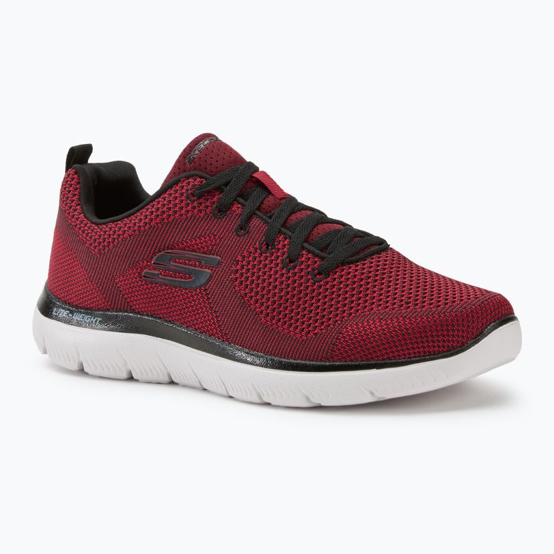 Încălțăminte pentru bărbați SKECHERS Summits Brisbane red/black