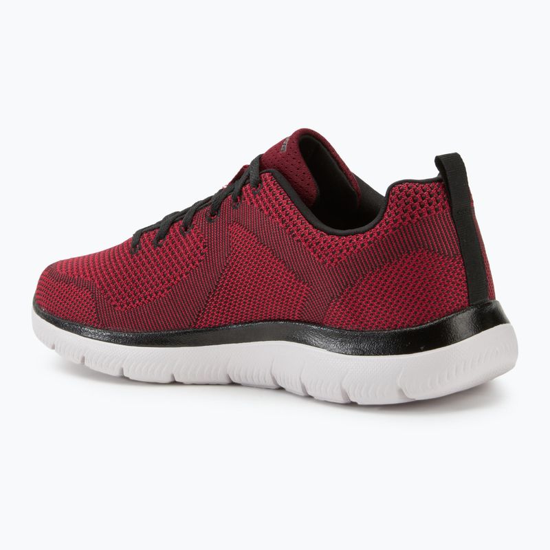 Încălțăminte pentru bărbați SKECHERS Summits Brisbane red/black 3