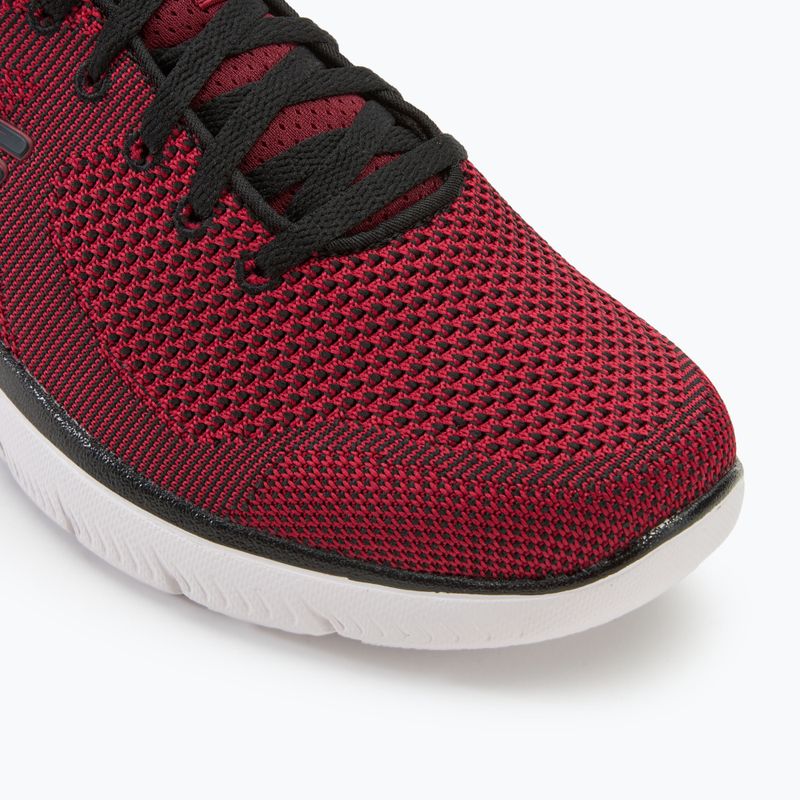 Încălțăminte pentru bărbați SKECHERS Summits Brisbane red/black 7