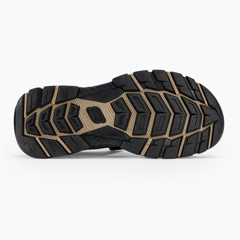 Sandale pentru bărbați SKECHERS Tresmen Hirano chocolate 4