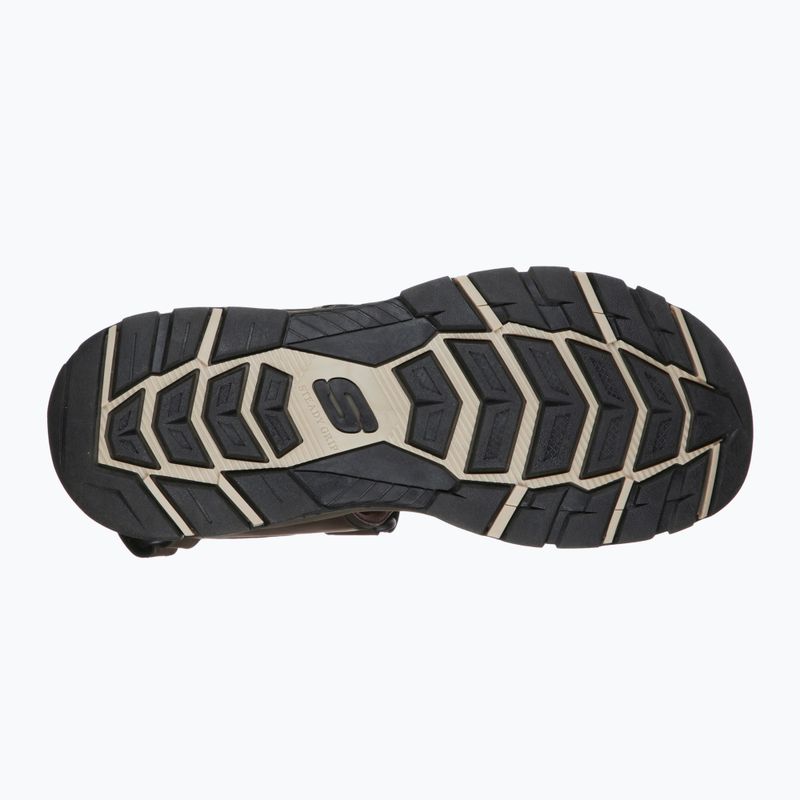 Sandale pentru bărbați SKECHERS Tresmen Hirano chocolate 12